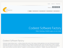 Tablet Screenshot of codeest.com